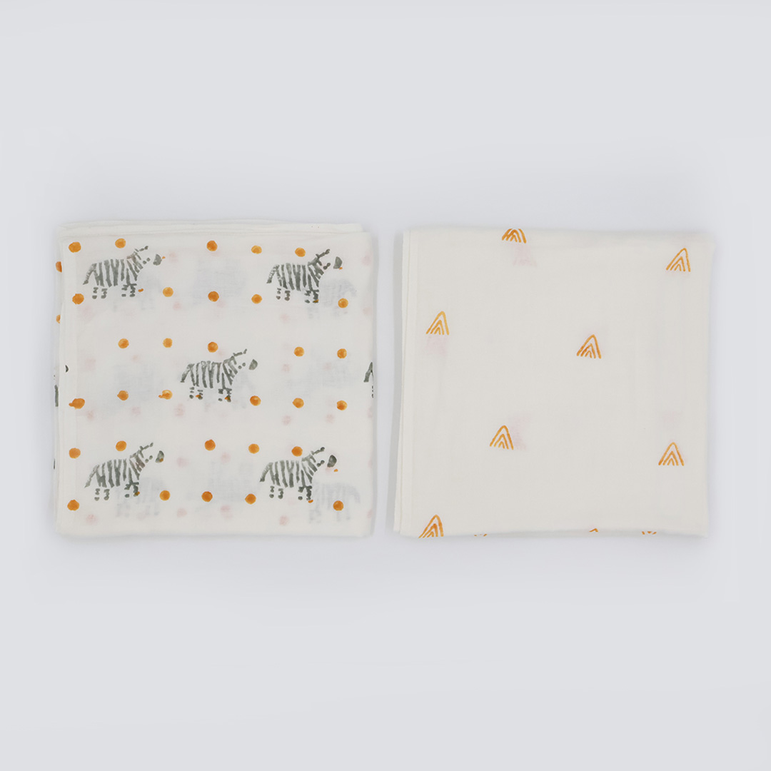 Golden Savanna Swaddle 5 Golden Savanna Swaddle Collection - Image 1