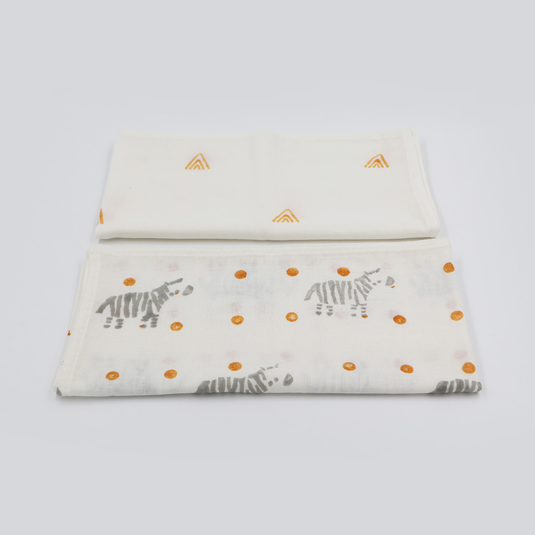 Muslin 15 Golden Savanna Muslin Squares - Image 1