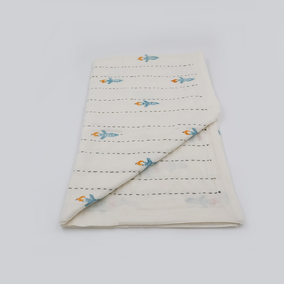 SB2 The Little Rocket Man Summer Blanket - Image 1